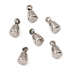 201 Stainless Steel Tail Chain Drop Charms STAS-D061-04C-P-2