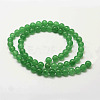 Natural Green Aventurine Bead Strands X-G-P281-01-4mm-2