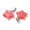 Synthetic Rhodochrosite Pendants G-B127-12P-08-2