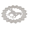 201 Stainless Steel 3D Rotating Hanging Wind Spinner STAS-B122-01P-01-2
