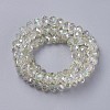 Electroplate Glass Beads Strands GLAA-K027-03AB-A-2