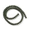 Synthetic Lava Rock Dyed Beads Strands G-H311-08A-03-3