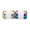 Electroplate Glass Beads EGLA-Q137-01A-B03-1