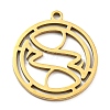 304 Stainless Steel Pendants STAS-Z043-01L-1