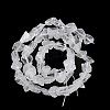Raw Rough Natural Crystal Quartz Beads Strands G-B065-C12-3