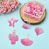 1 Set Spray Painted Alloy Charms FIND-YW0003-11C-5