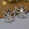Tibetan Style Alloy Pendants TIBEP-CJC0002-20-1