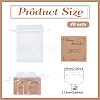40Pcs Iron Expandable Charm Bangles BJEW-ME00001-2