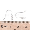 925 Sterling Silver Earring Hooks X-STER-S002-52-3