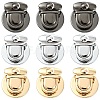 10Pcs Alloy Bag Tuck Lock Clasps FIND-YW0010-92B-2