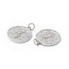 Rack Plating Brass Pendants KK-B065-21P-3