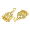 Bohemia Zinc Alloy Clip-on Earrings EJEW-C089-01F-G-2