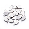 Tarnish Resistant 201 Stainless Steel Pendants STAS-L234-083B-1