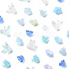 Mixed Styles Acrylic Bead Caps OACR-FS0002-50B-3
