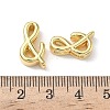 Brass Slide Charms KK-L253-14G-3