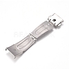 201 Stainless Steel Watch Band Clasps STAS-D173-01B-4