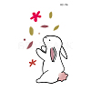 Anmial Theme Removable Temporary Water Proof Tattoos Paper Stickers ANIM-PW0004-03-30-1