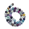 Natural Fluorite Beads Strands G-K245-A10-04-2