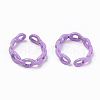 Spray Painted Alloy Cuff Rings X-RJEW-T011-17-RS-2