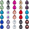 Pointed Back Glass Rhinestone Cabochons RGLA-OC0001-10-2