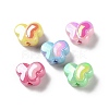 AB Color Plated Acrylic Beads SACR-I005-12A-1