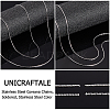 Unicraftale 304 Stainless Steel Coreana Chains CHS-UN0001-20P-5