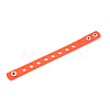 Kids Silicone Cord Bracelets BJEW-WH0011-02L-1