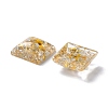 Transparent Resin Cabochons CRES-P019-02B-3