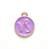 Alloy Enamel Pendants ENAM-S124-01A-01E-2