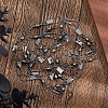 100Pcs Stainless Steel Solid Fishing Swivel Snaps Hook Connector Barrel Bearing FIND-FH0010-59-5