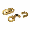 304 Stainless Steel Fold Over Clasps X-STAS-N087-48B-02G-4