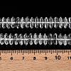 Transparent Glass Beads Strands GLAA-N001-62C-4