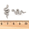 304 Stainless Steel Snake Clip-on Earrings EJEW-B116-03P-5