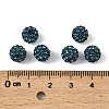 Polymer Clay Rhinestone Beads RB-H284-8MM-229-2