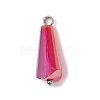 10Pcs Glass Pendants PALLOY-JF03052-02-3