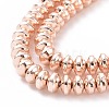 Electroplate Non-magnetic Synthetic Hematite Beads Strands G-L485-04B-LRG-3