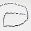 Electroplate Non-magnetic Synthetic Hematite Beads Strands G-J162-B-05-2