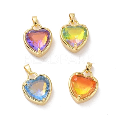 Glass Pendants KK-G424-14G-1