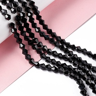 Imitation Austrian Crystal 5301 Bicone Beads GLAA-S026-6mm-10-1