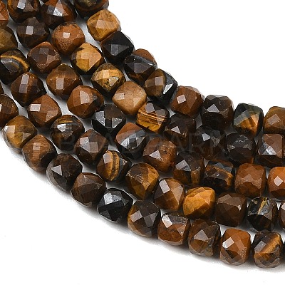 Natural Tiger Eye Beads Strands G-B107-B02-02-1