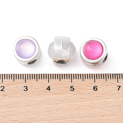 Opaque Acrylic with Resin Beads OACR-Z020-03-1