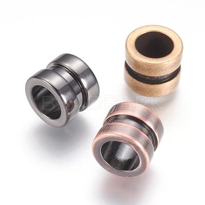 304 Stainless Steel Beads STAS-F123-02-1