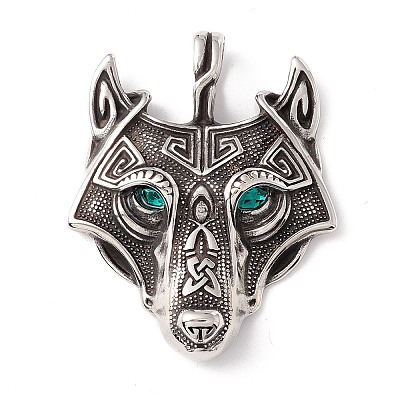 304 Stainless Steel Pendants STAS-M299-05AS-B-1