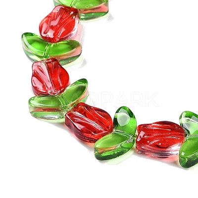 Transparent Glass Bead Strands GLAA-K070-02D-1