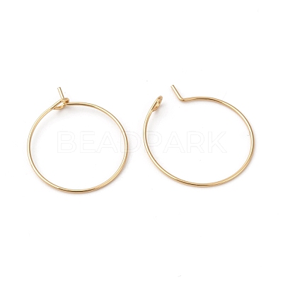 316 Surgical Stainless Steel Wine Glass Charms Rings STAS-L214-01F-G-1