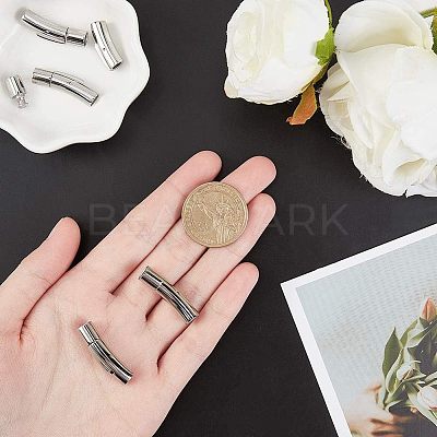 304 Stainless Steel Bayonet Clasps STAS-UN0001-88D-1