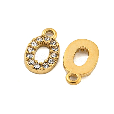 304 Stainless Steel Pendants STAS-L080-002G-10-1