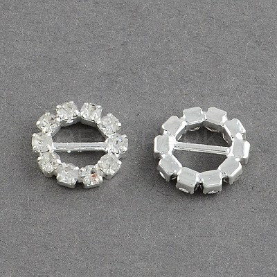 Shining Wedding Invitation Ribbon Buckles RB-S019-23-1