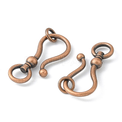 Tibetan Style S Hook Clasps RLF5091Y-1