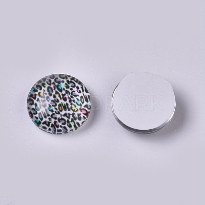 Glass Cabochons GLAA-WH0015-09C-1